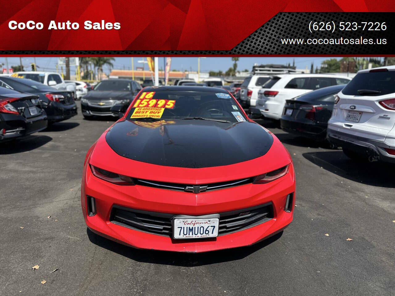 2016 CHEVROLET Camaro