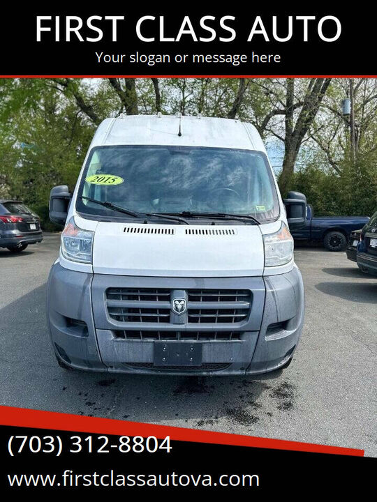 2015 RAM Promaster 2500
