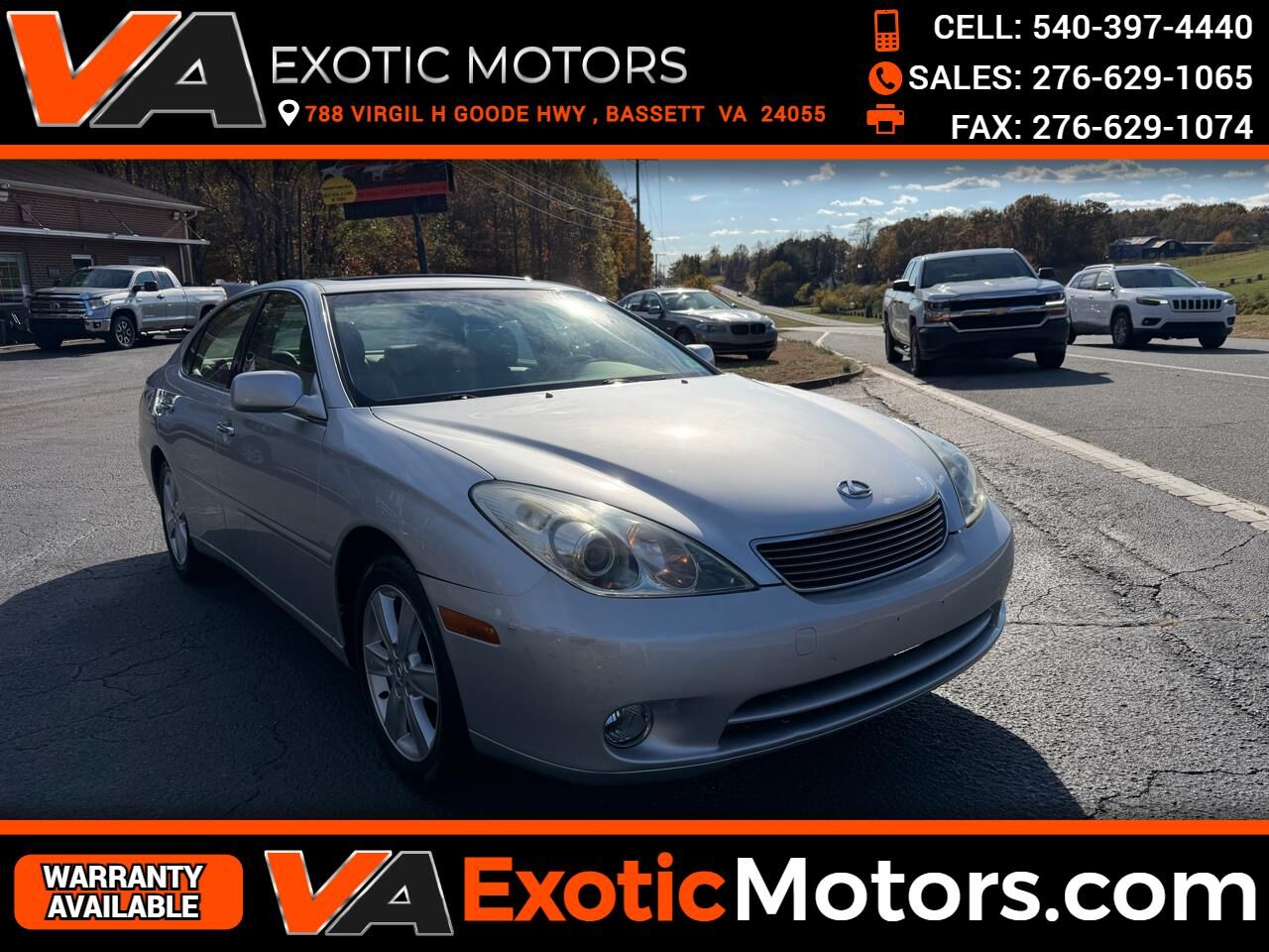 2005 LEXUS ES