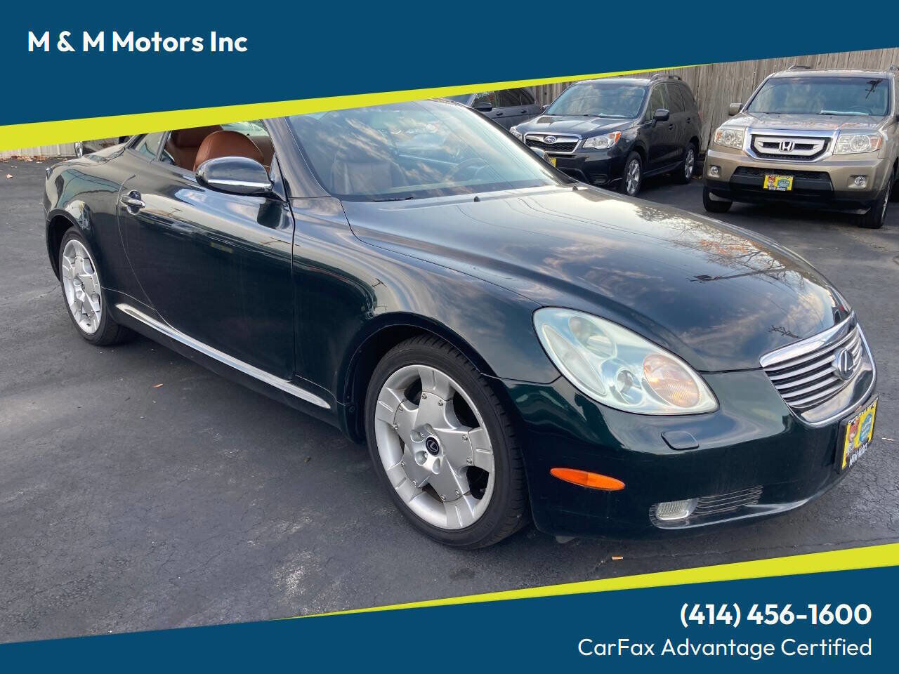2003 LEXUS SC