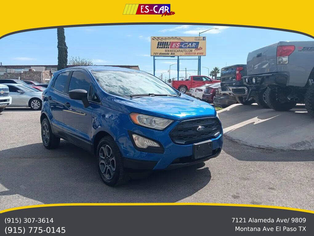 2020 FORD Ecosport