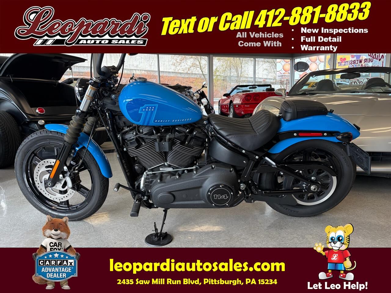 2022 HARLEY DAVIDSON FXBBS / Street Bob