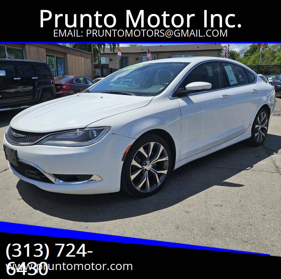 2016 CHRYSLER 200