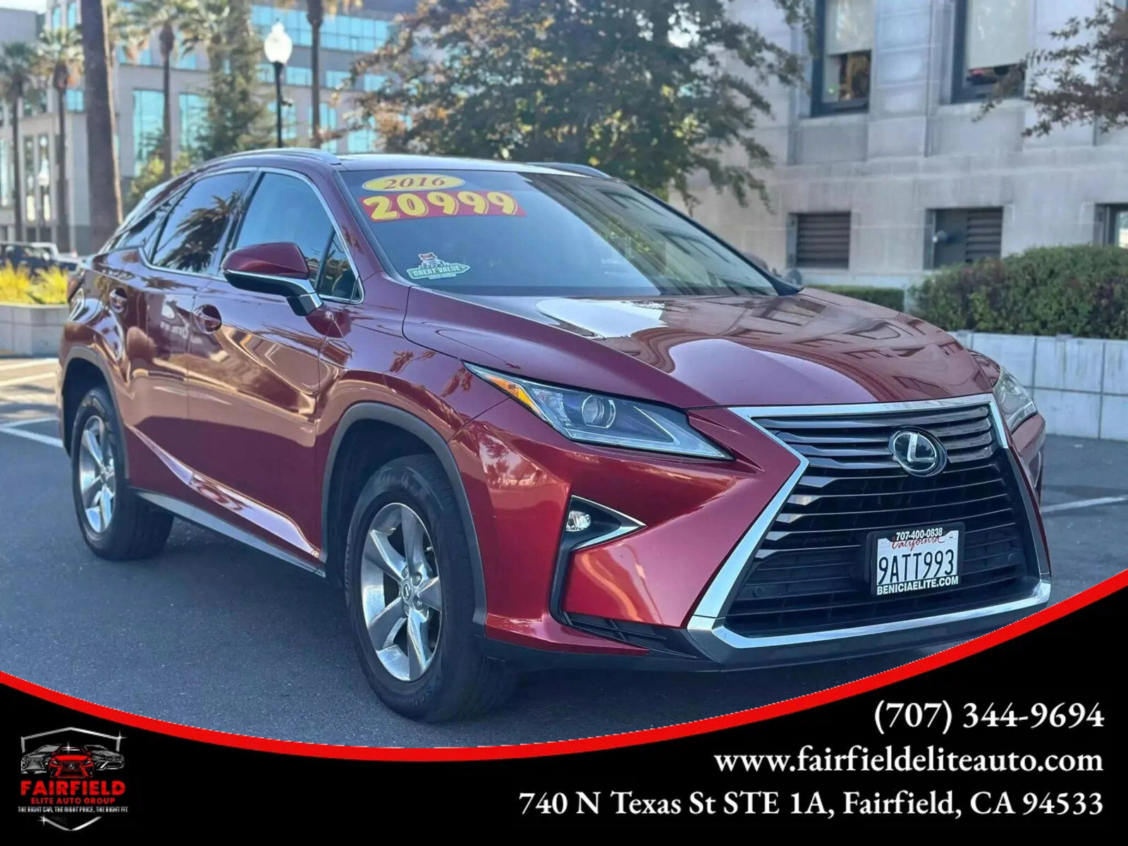 2016 LEXUS RX