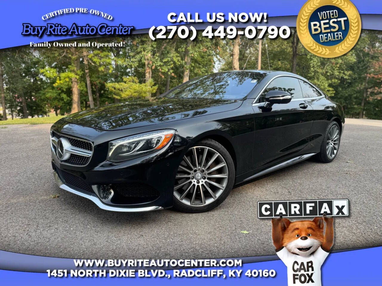 2016 MERCEDES-BENZ S-Class