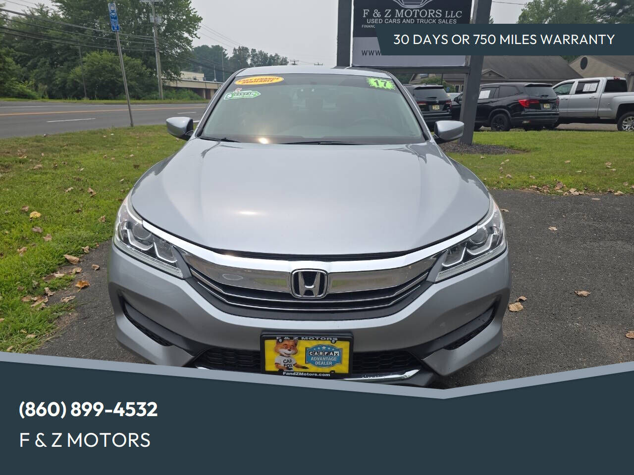 2017 HONDA Accord