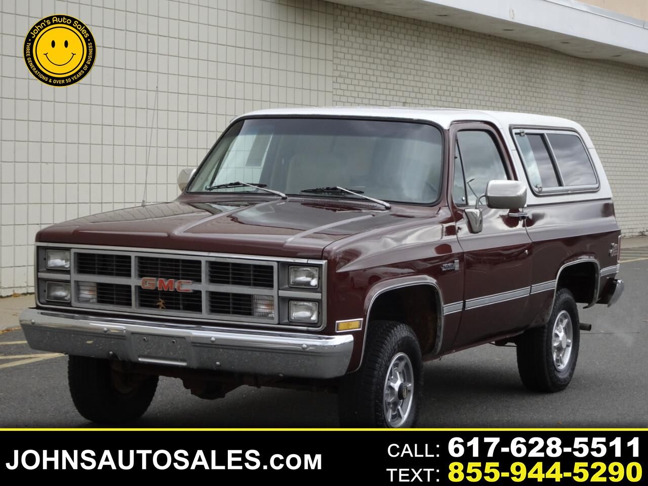 1983 GMC Jimmy Utility