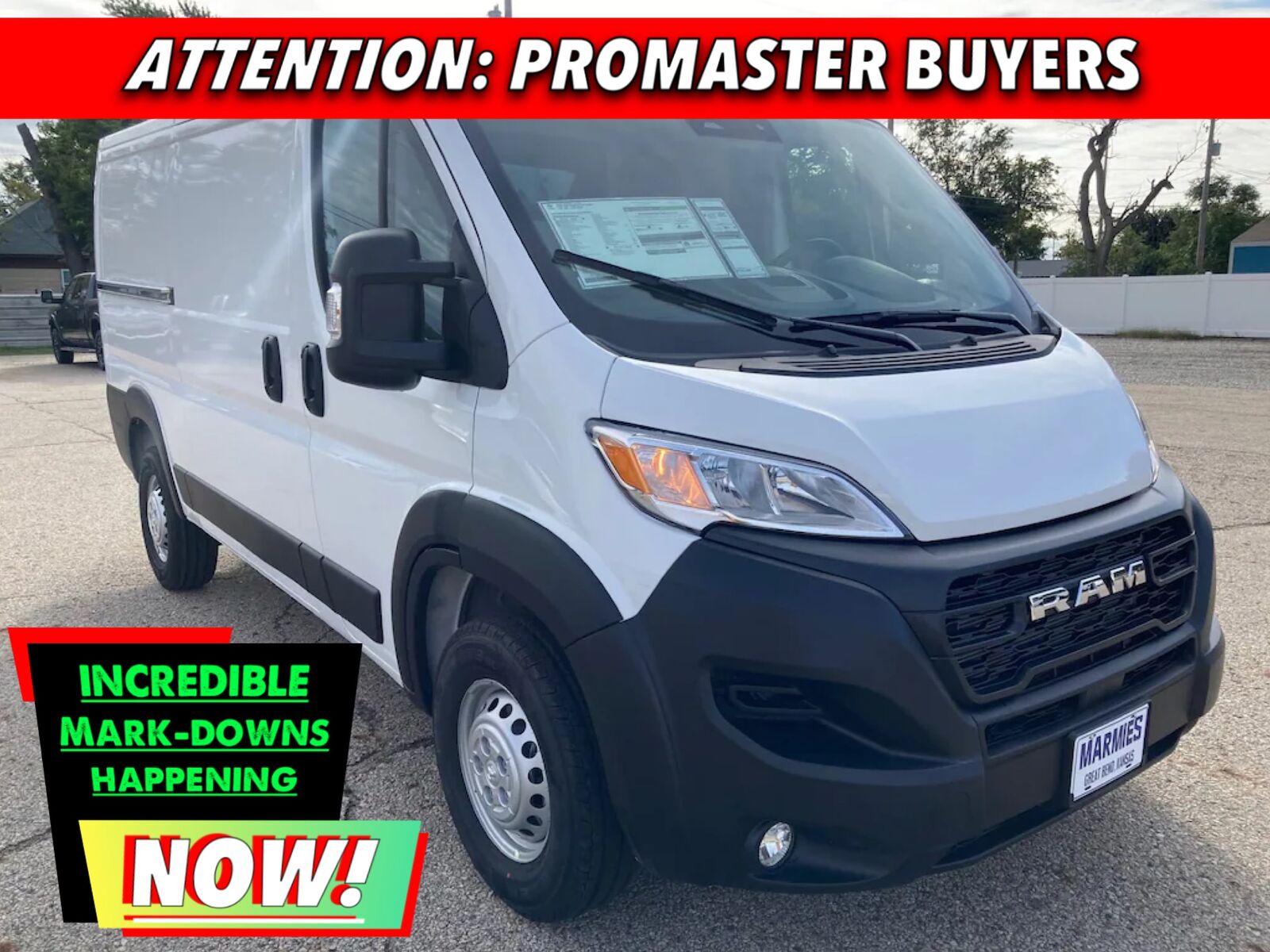 2026 RAM Promaster 2500
