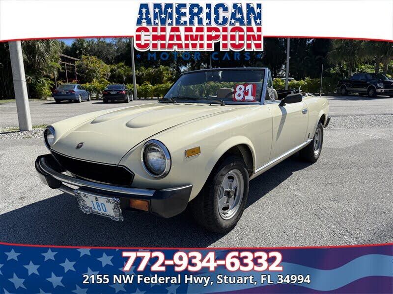 1981 FIAT Spider 2000