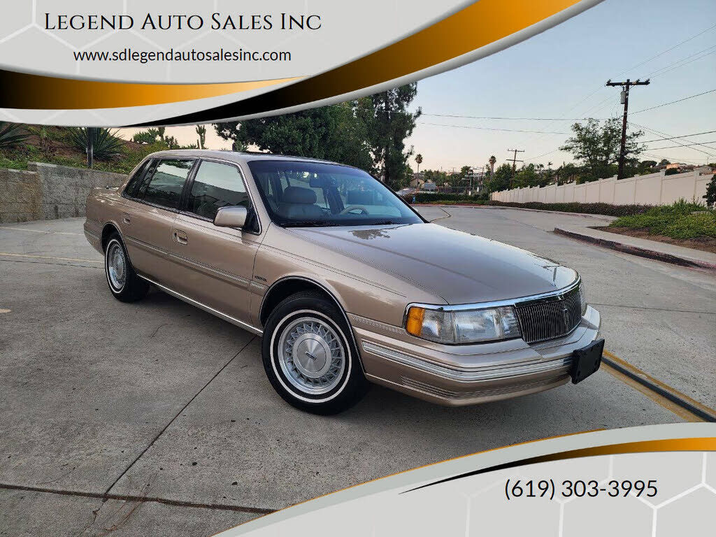 1988 LINCOLN Continental