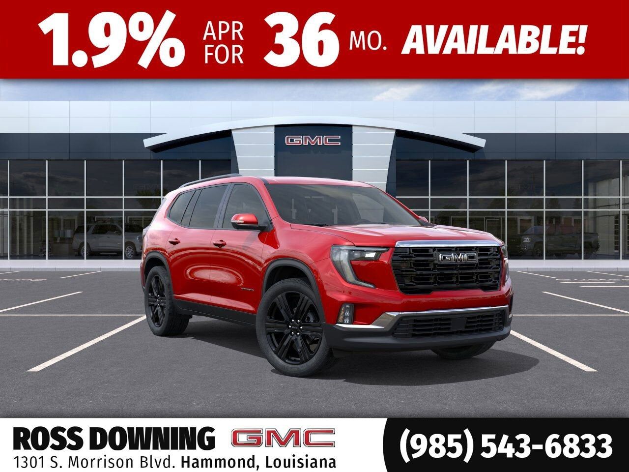 2026 GMC Acadia