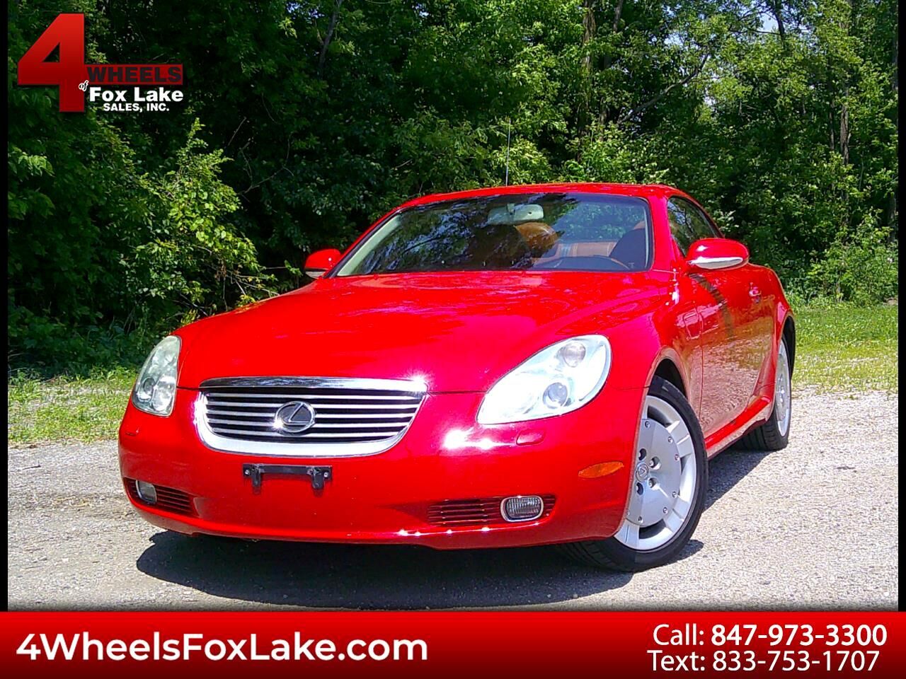 2002 LEXUS SC