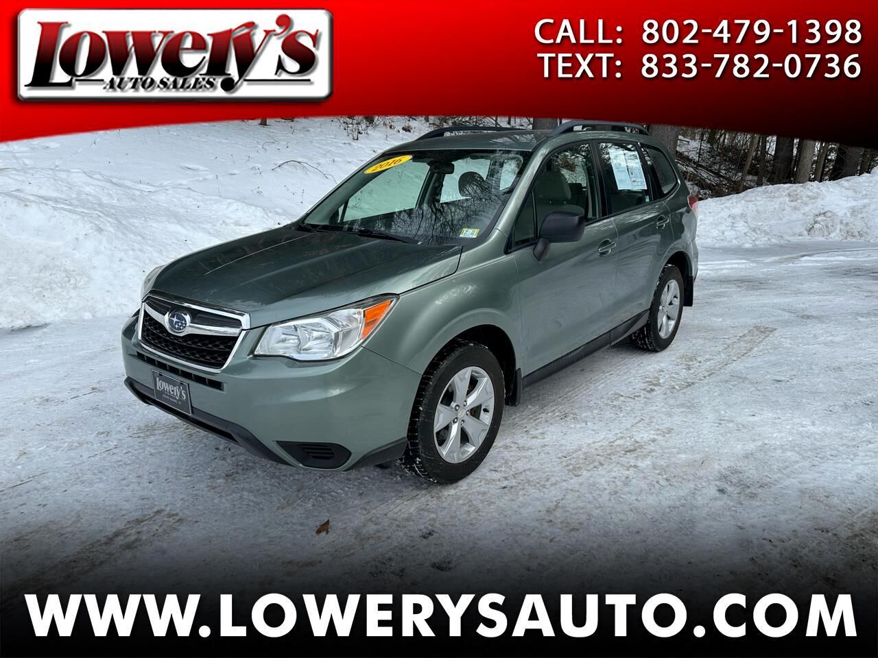2016 SUBARU Forester
