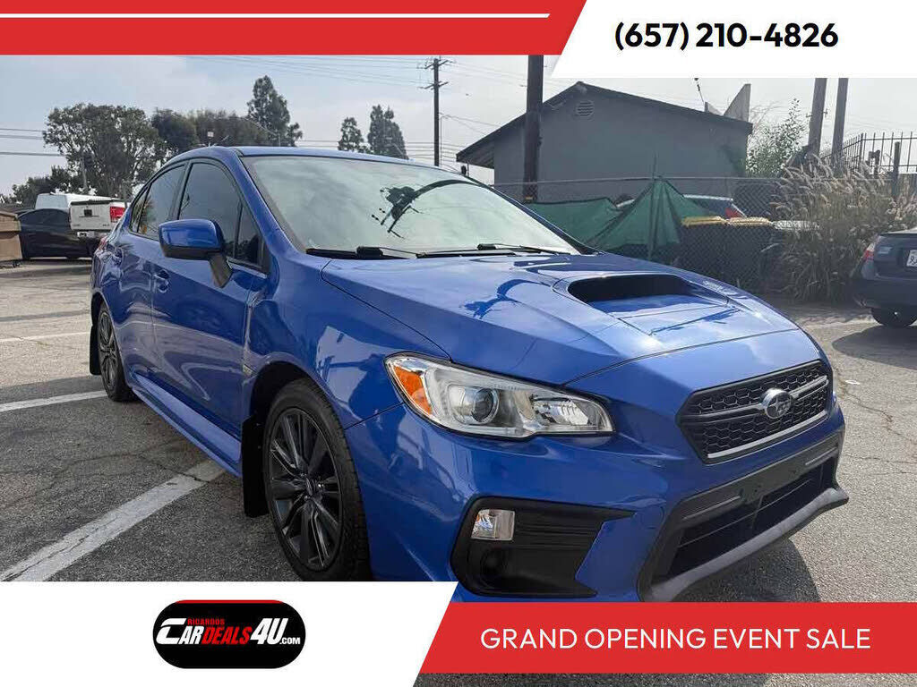 2019 SUBARU WRX