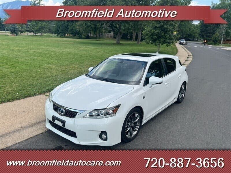 2012 LEXUS CT