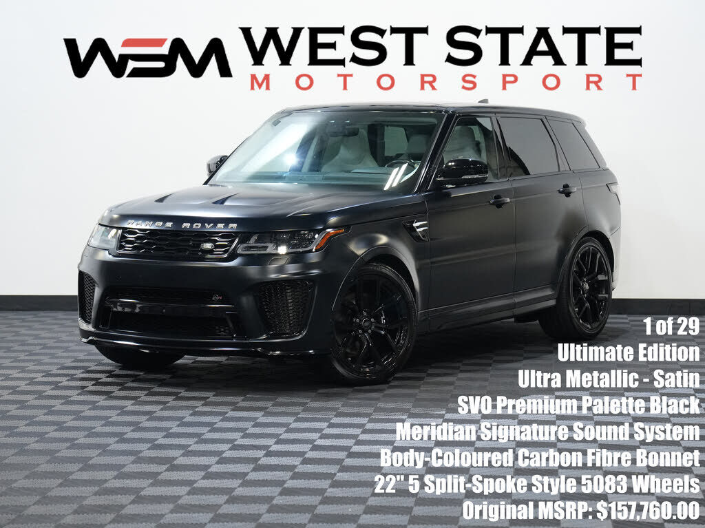 2022 LAND ROVER Range Rover Sport