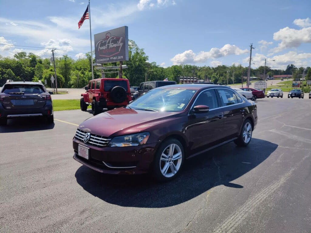 2014 VOLKSWAGEN Passat