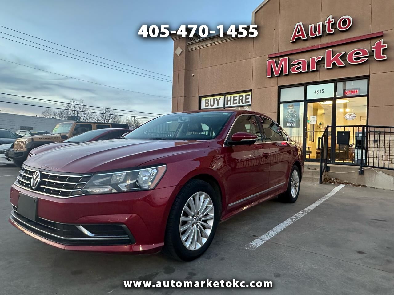 2016 VOLKSWAGEN Passat