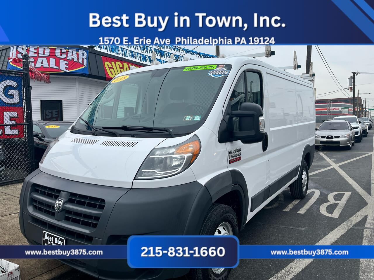 2018 RAM Promaster 1500
