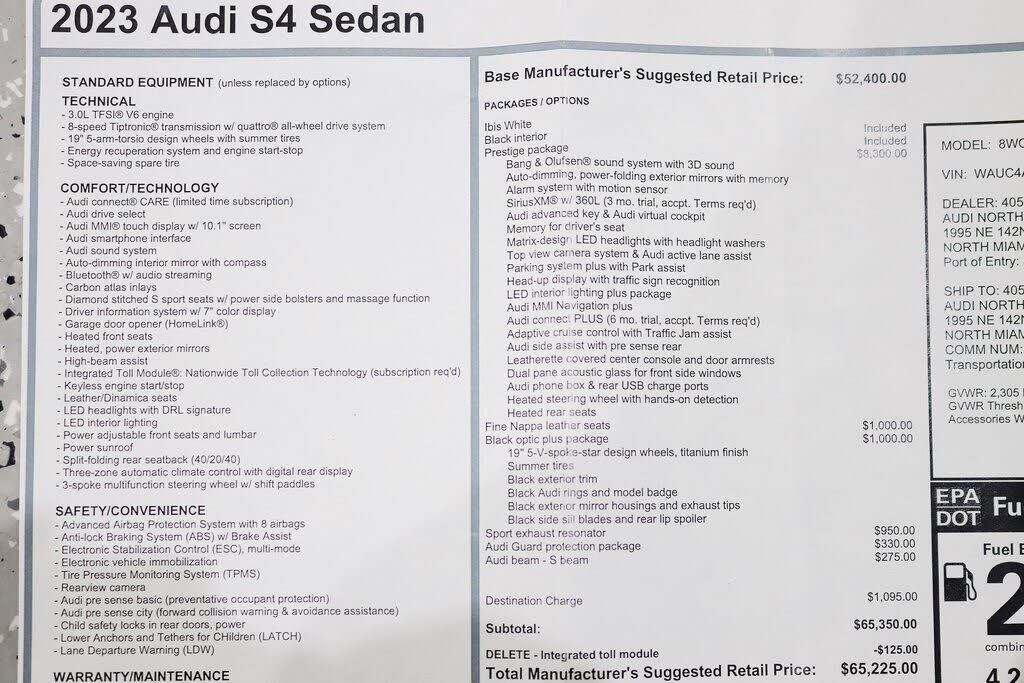 2023 Audi S4