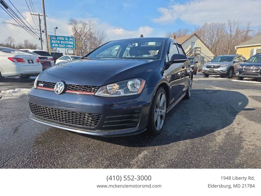 2017 VOLKSWAGEN Golf GTI