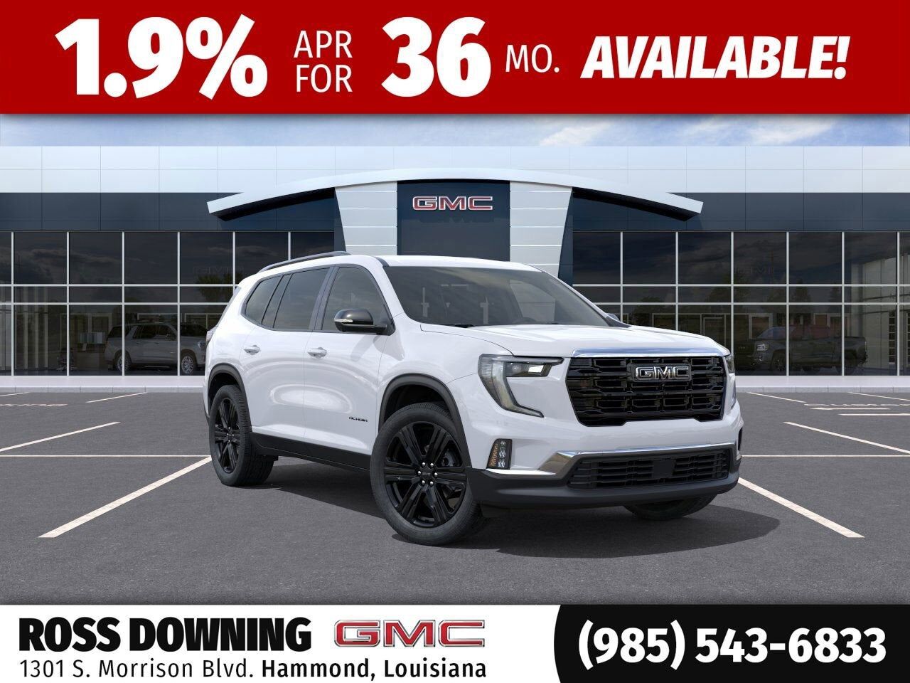 2026 GMC Acadia