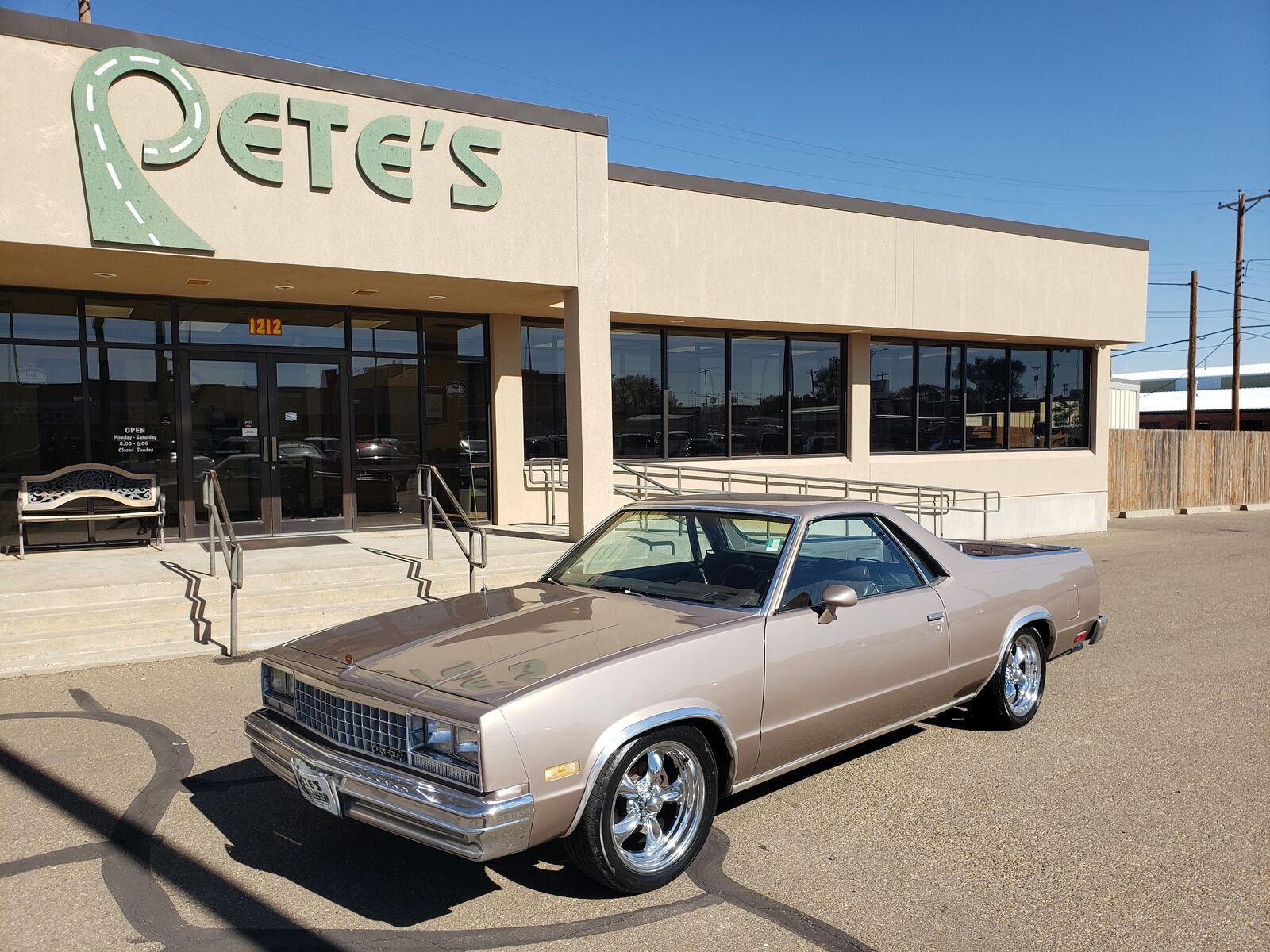 1984 CHEVROLET El Camino