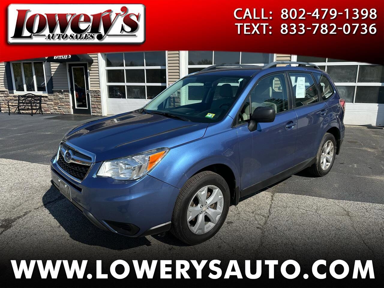 2016 SUBARU Forester