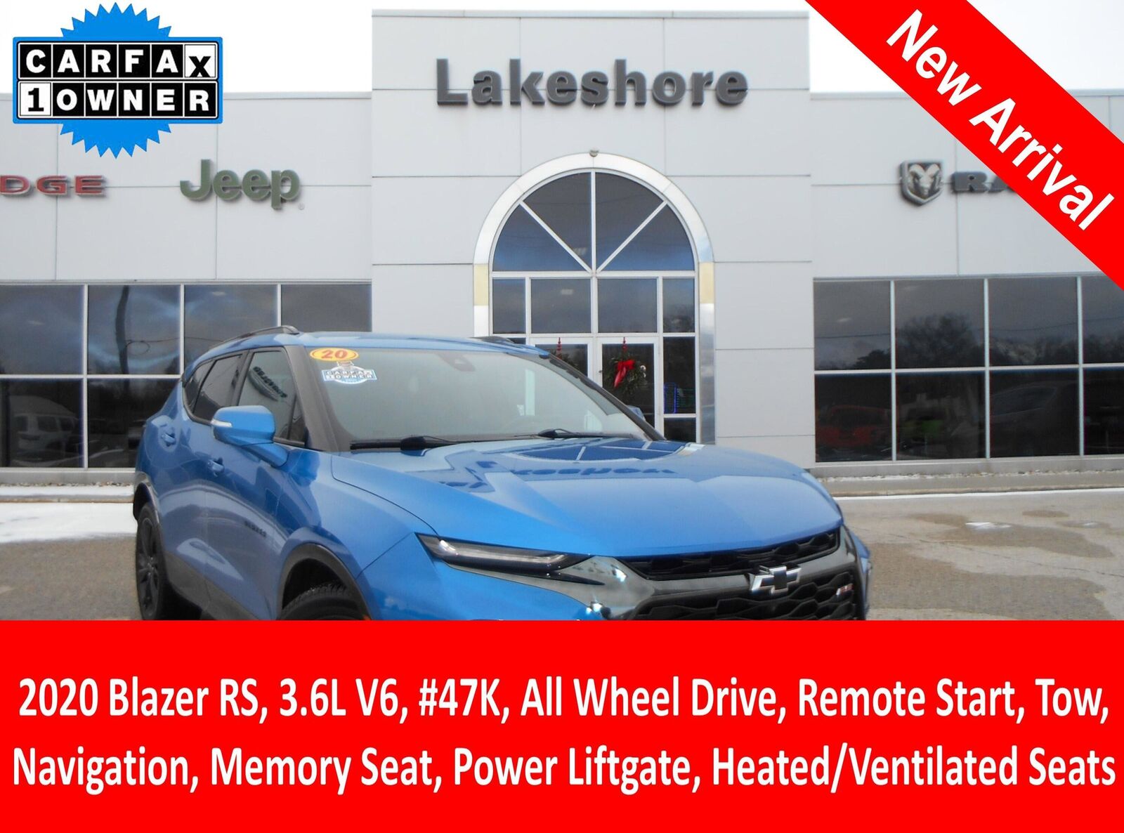 2020 CHEVROLET Blazer