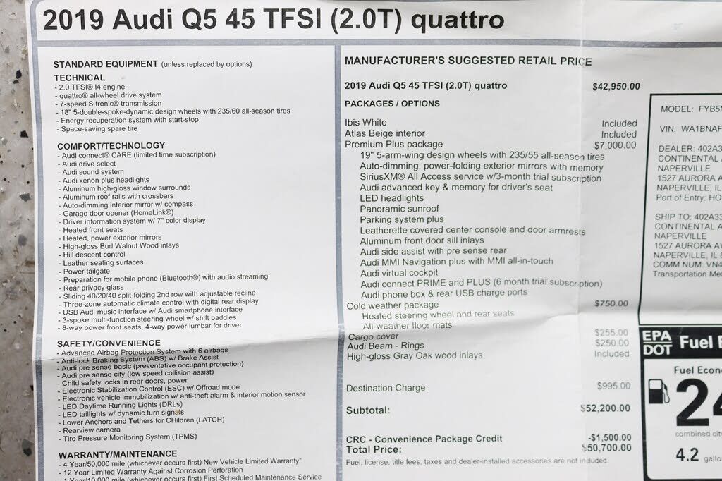 2019 Audi Q5