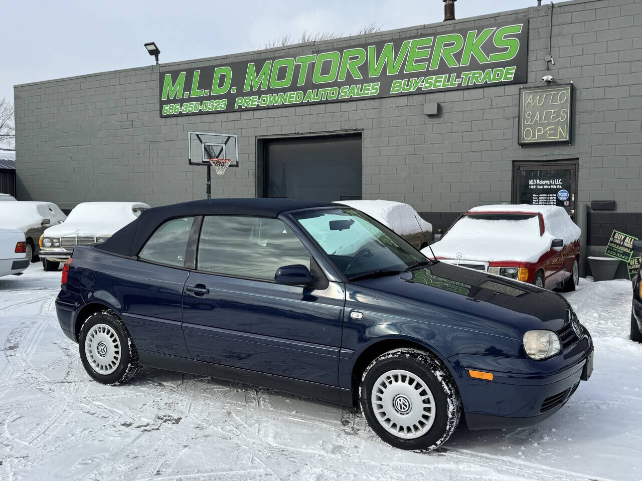2001 VOLKSWAGEN Cabrio