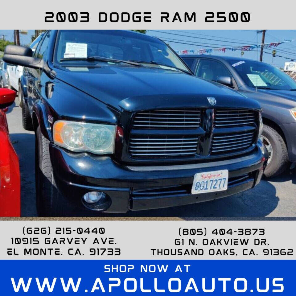 2003 DODGE Ram