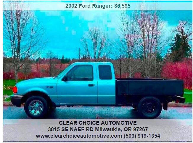 2002 FORD Ranger