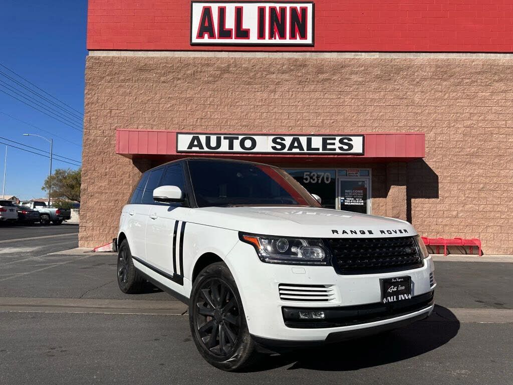 2016 LAND ROVER Range Rover