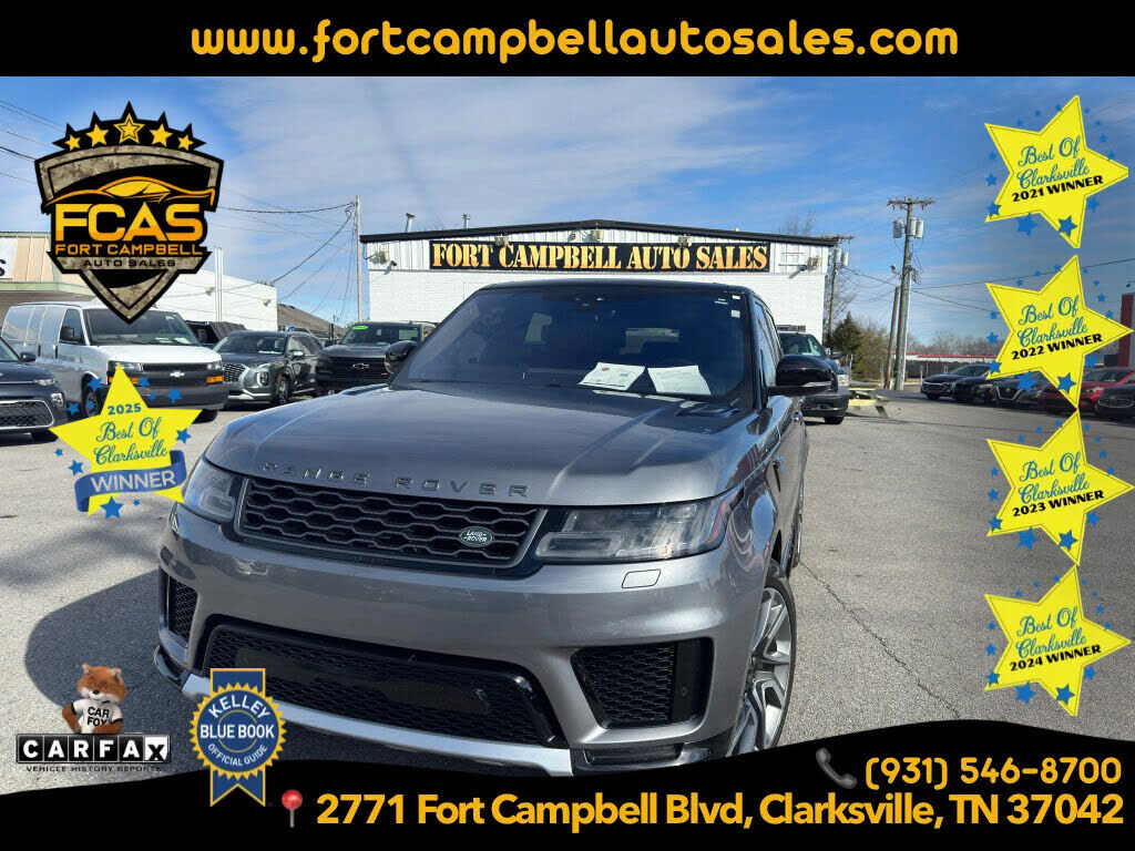 2021 LAND ROVER Range Rover Sport