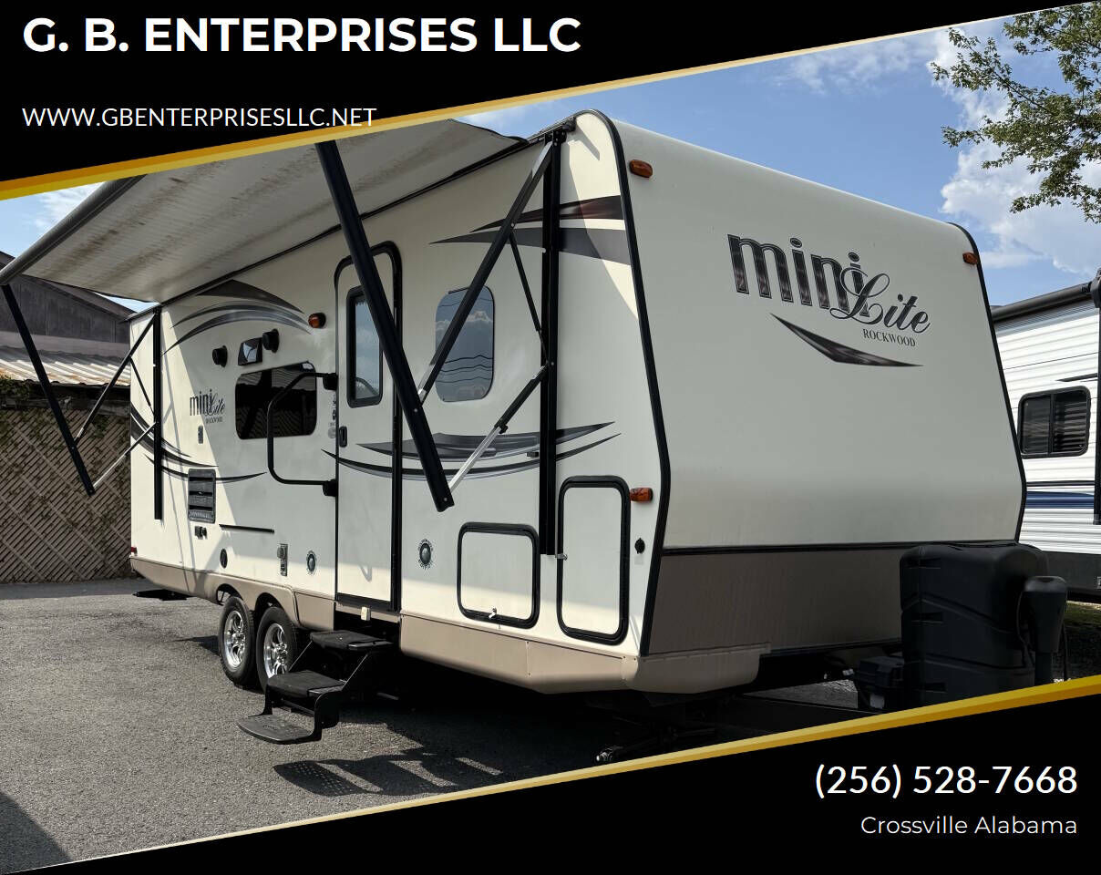 2016 FOREST RIVER Real-lite / Rockwood Lite Weight Trailers