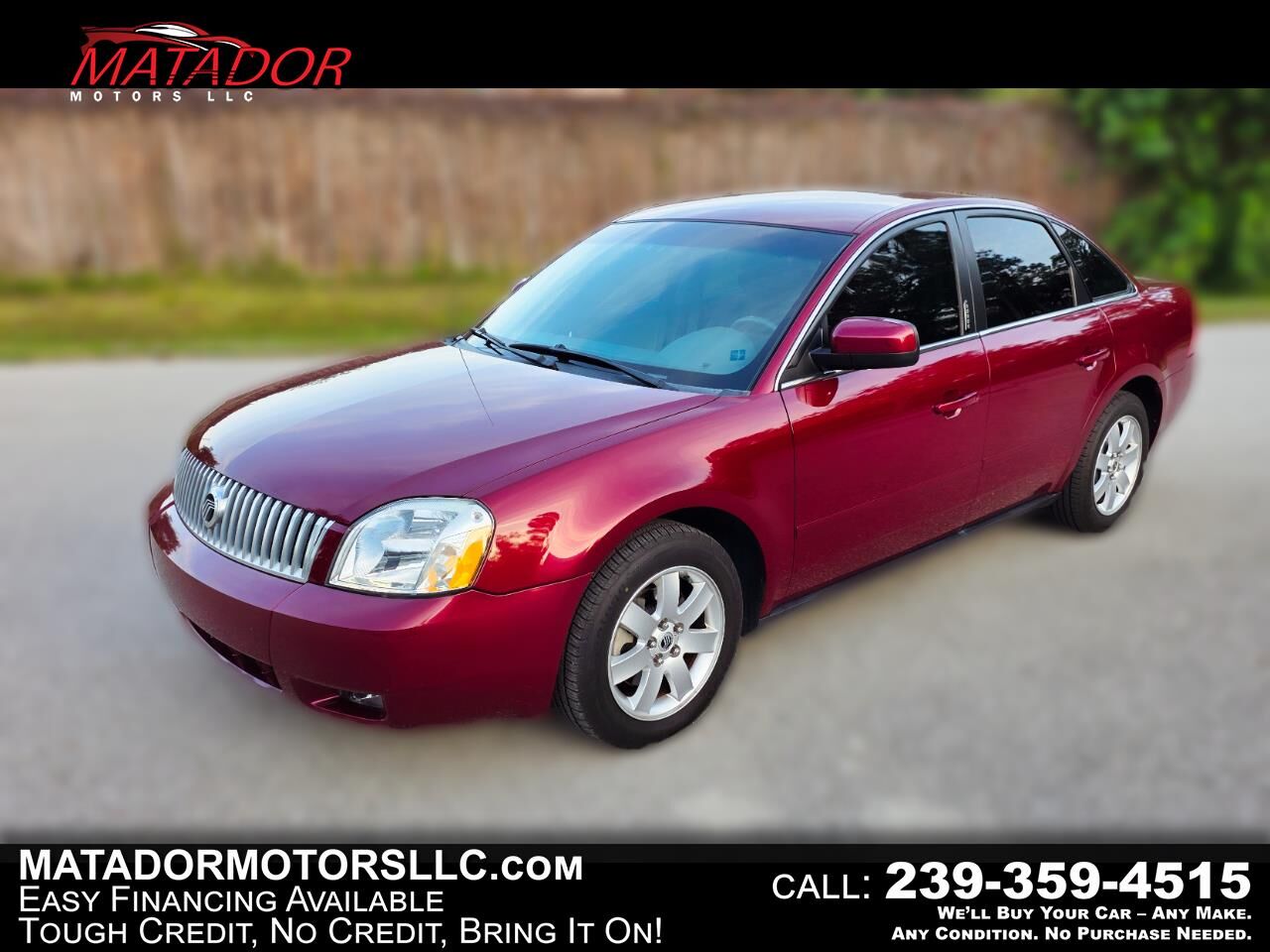 2005 MERCURY Montego