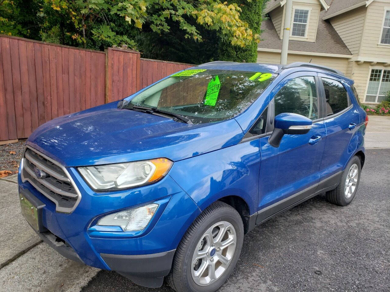 2019 FORD Ecosport