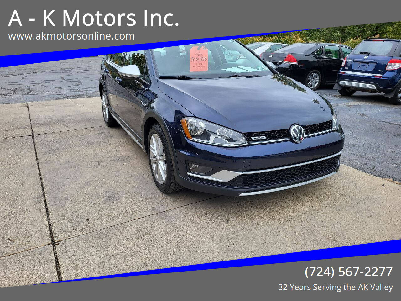 2017 VOLKSWAGEN Golf Alltrack