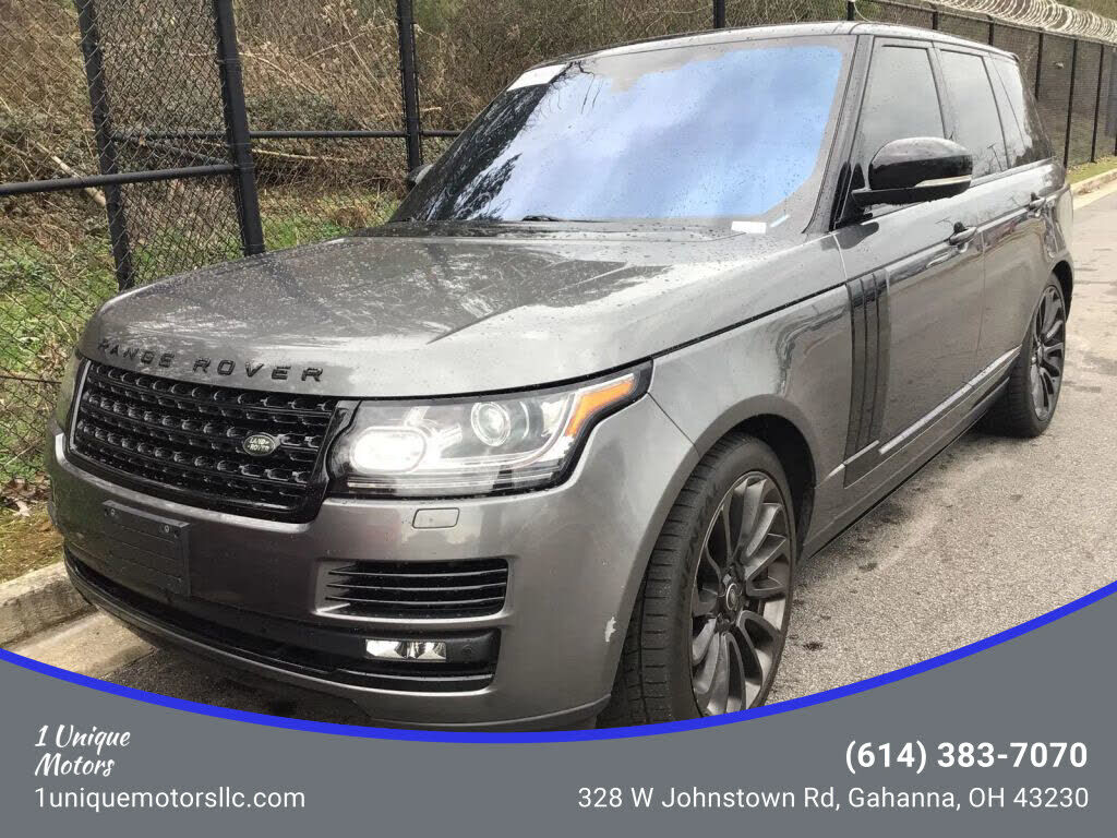 2016 LAND ROVER Range Rover