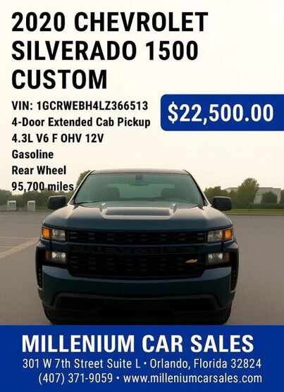 2020 CHEVROLET Silverado