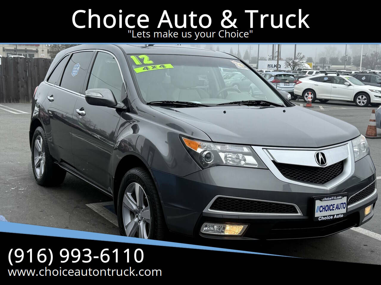 2012 ACURA MDX