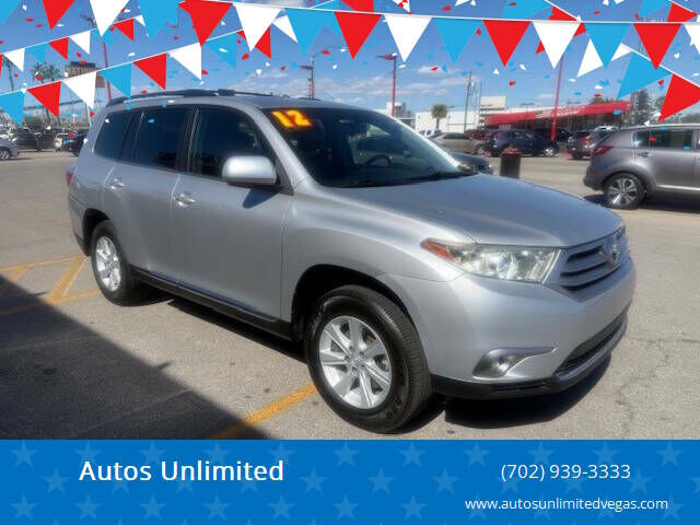 2012 TOYOTA Highlander