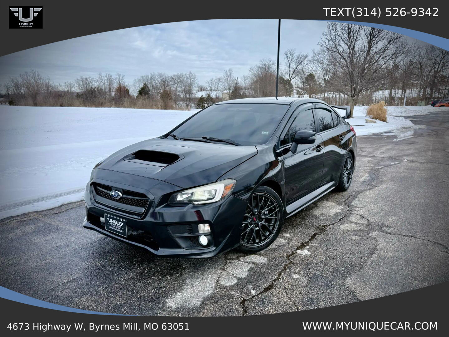 2015 SUBARU WRX