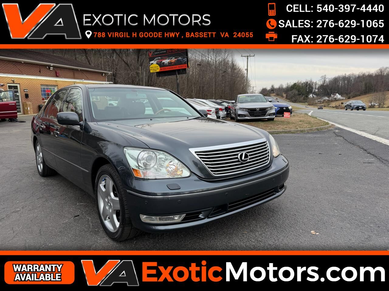 2005 LEXUS LS