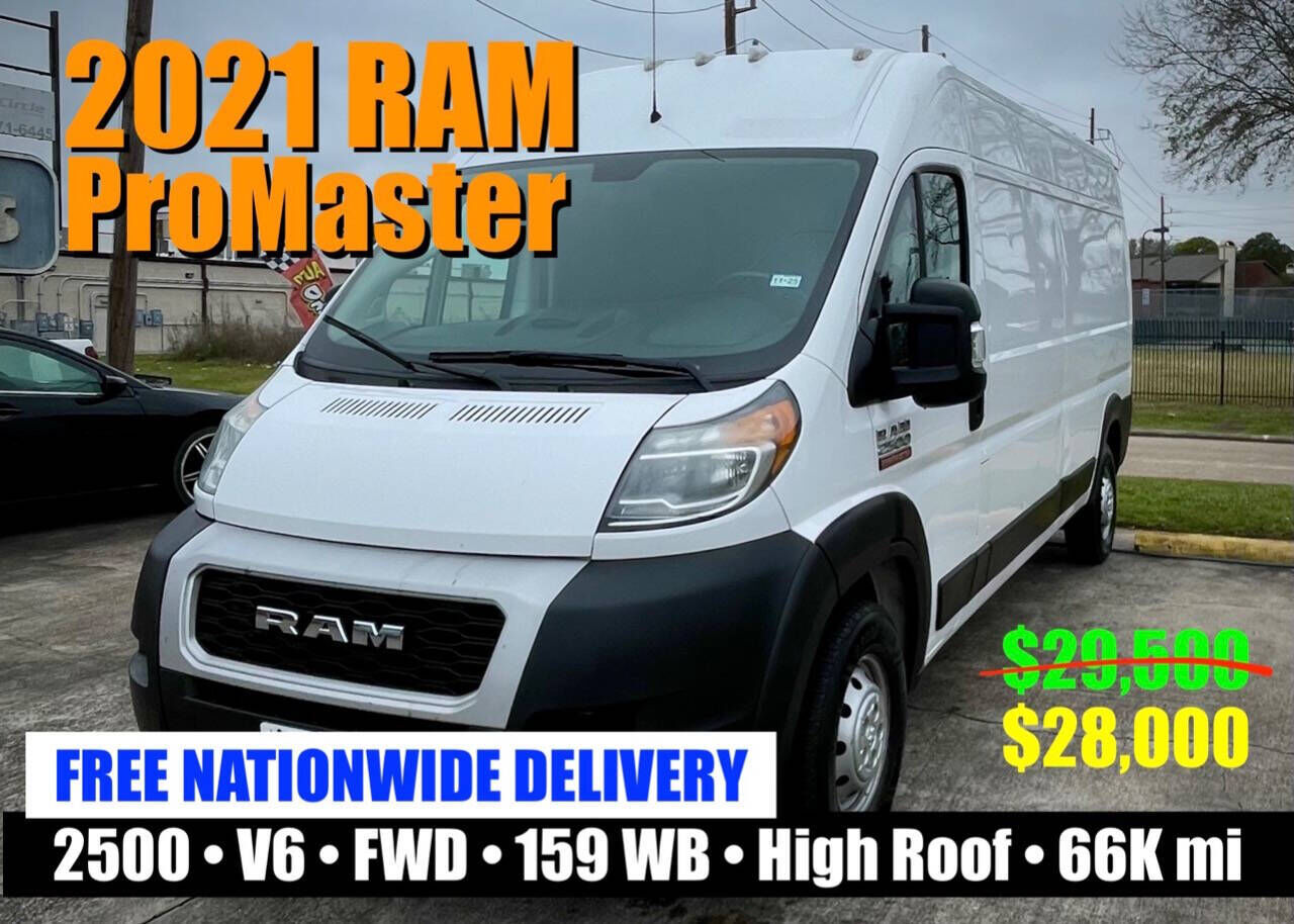 2021 RAM Promaster 2500