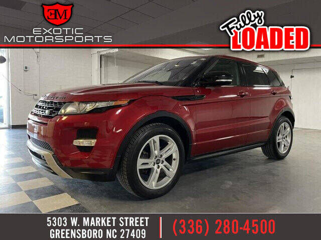 2013 LAND ROVER Range Rover Evoque