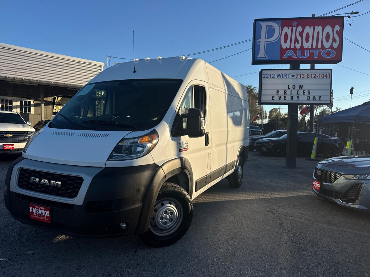 2021 RAM Promaster 2500