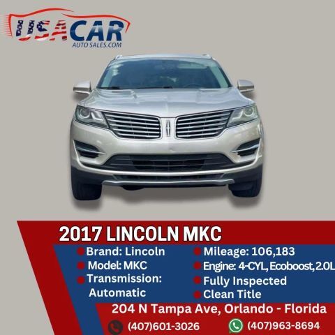 2017 LINCOLN MKC