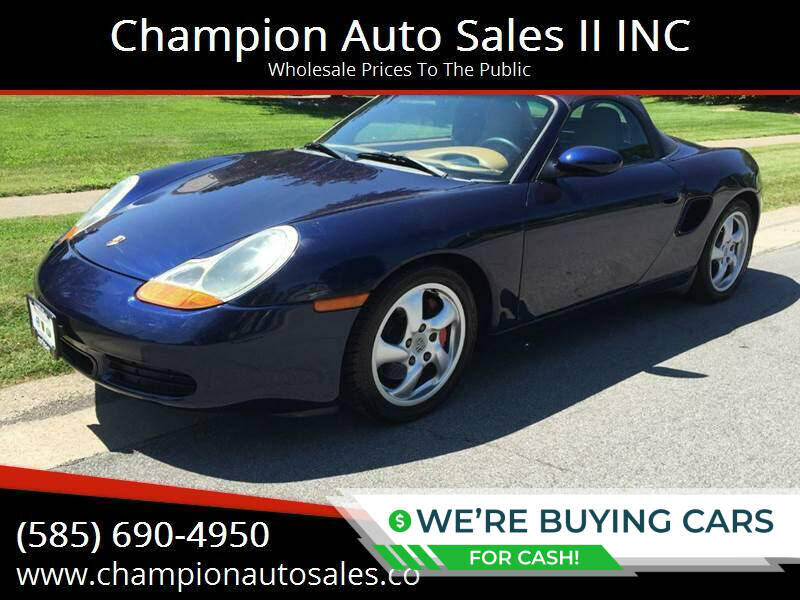 2001 PORSCHE Boxster